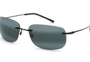 Maui Jim Ohai / 334-02 Black/Neutral Grey / 59-18-140