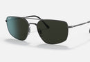 RB 3666 Ray-Ban® / Gunmetal/Green Classic G-15/Polarized (004/N5) / 56-17-140