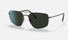 RB 3666 Ray-Ban® / Gunmetal/Green Classic G-15/Polarized (004/N5) / 56-17-140