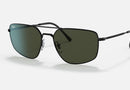 RB 3666 Ray-Ban® / Black/Green G-15 (002/31) / 56-17-140