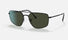 RB 3666 Ray-Ban® / Black/Green G-15 (002/31) / 56-17-140