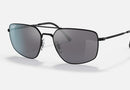 RB 3666 Ray-Ban® / Black/Grey Mirror Gradient/Polarized (002/K3) / 56-17-140