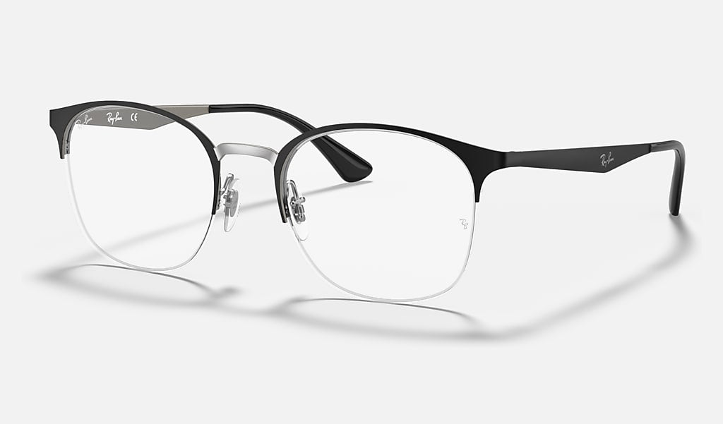RB6422 Ray-Ban® / Matte Black on Silver (2997) / 51-19-140