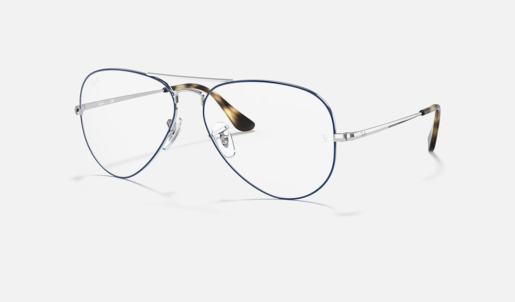 RB6489 Ray-Ban® / Silver/Blue (2970) / 58-14-140