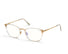 TF5694-F-BTomford / Transparent/Gold (030) / 54-22-145